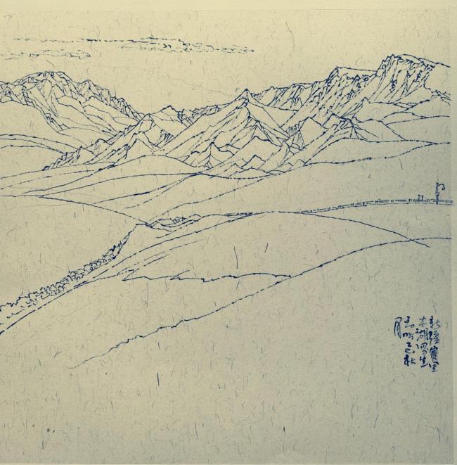 走遍中国——中国文促会好意思术家写生创作步履走进新疆