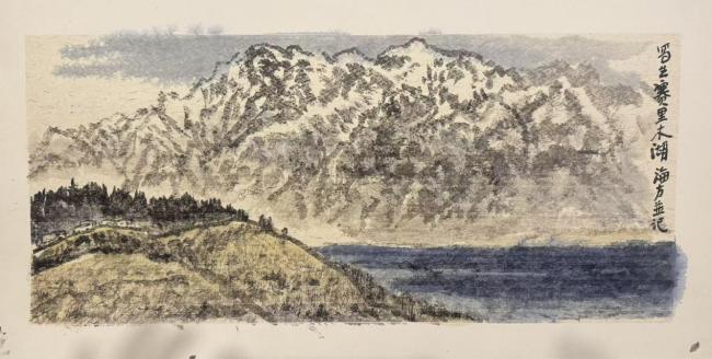 走遍中国——中国文促会好意思术家写生创作步履走进新疆