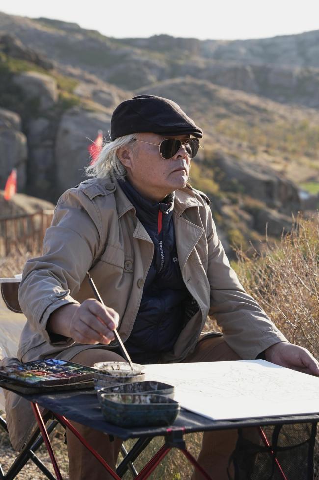 走遍中国——中国文促会好意思术家写生创作步履走进新疆