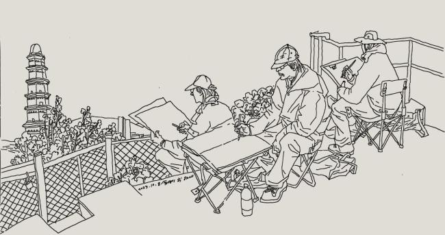 走遍中国——中国文促会好意思术家写生创作步履走进新疆