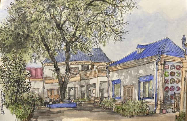 走遍中国——中国文促会好意思术家写生创作步履走进新疆