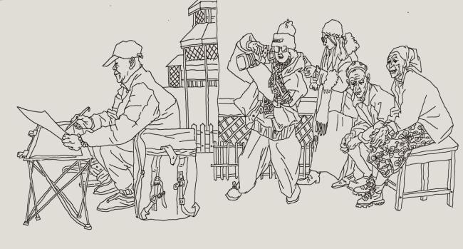 走遍中国——中国文促会好意思术家写生创作步履走进新疆