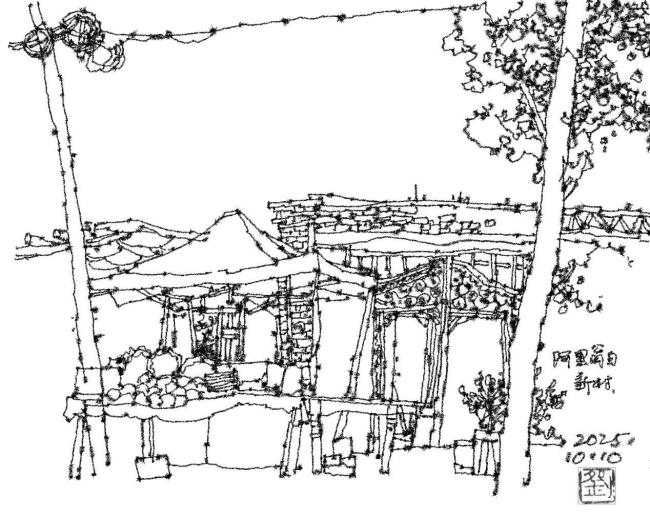 走遍中国——中国文促会好意思术家写生创作步履走进新疆