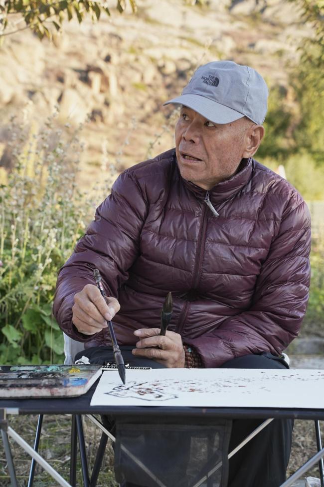 走遍中国——中国文促会好意思术家写生创作步履走进新疆