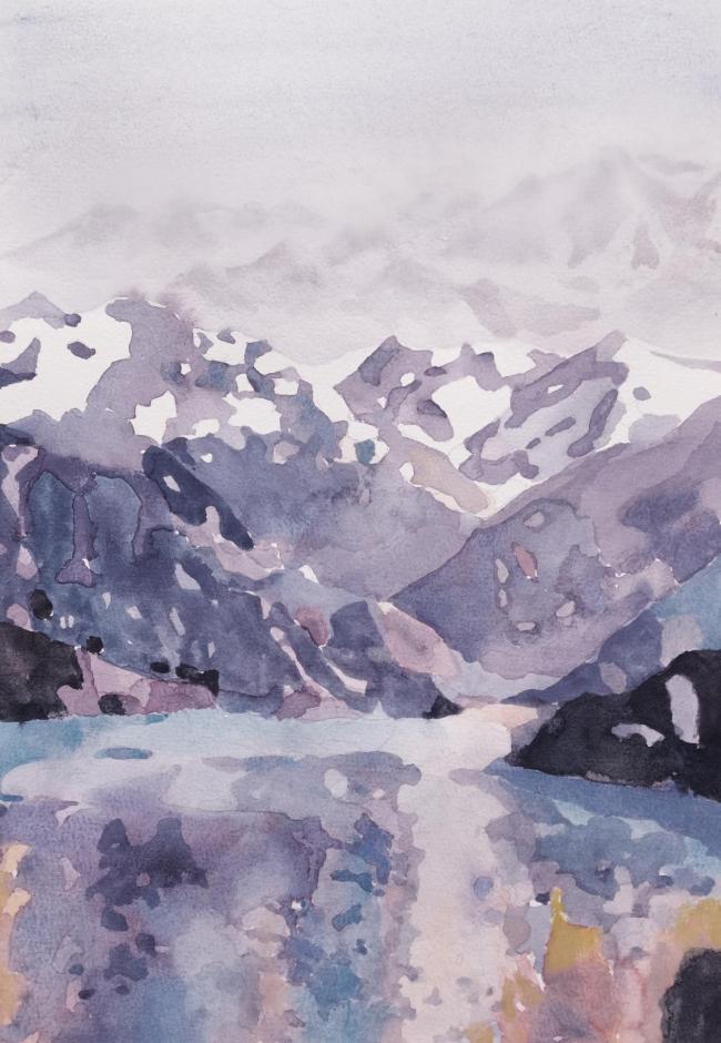 走遍中国——中国文促会好意思术家写生创作步履走进新疆