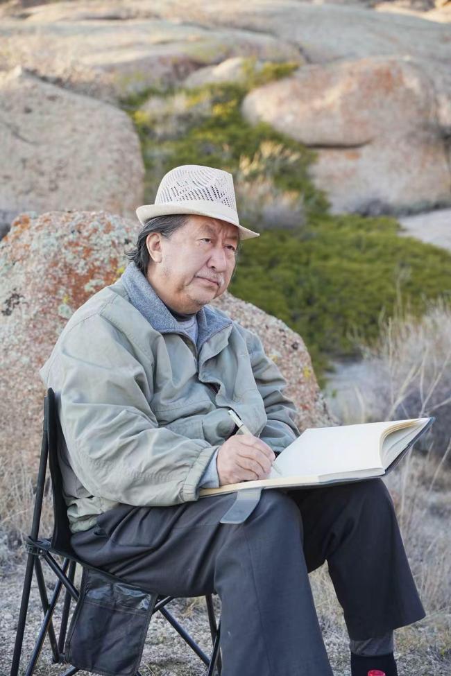 走遍中国——中国文促会好意思术家写生创作步履走进新疆