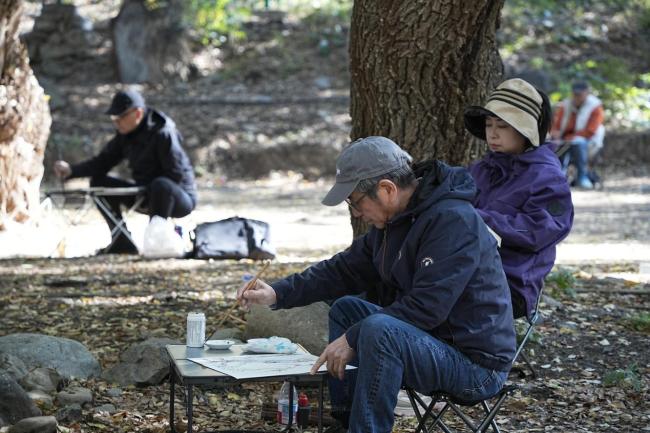 走遍中国——中国文促会好意思术家写生创作步履走进新疆