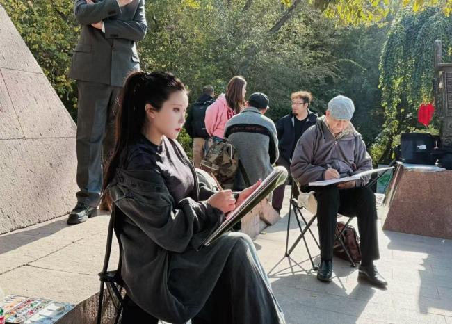 走遍中国——中国文促会好意思术家写生创作步履走进新疆